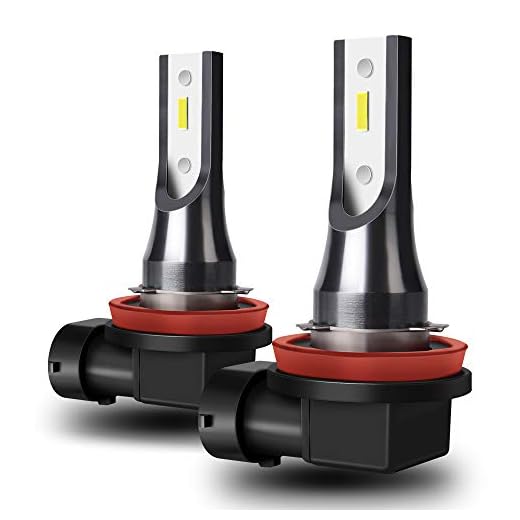 H11/H8/H9/H16 (JP) LED-Dimljus 2800LM, Högljusdimpljus, 12V, 6000K Vit, 2 Lampor