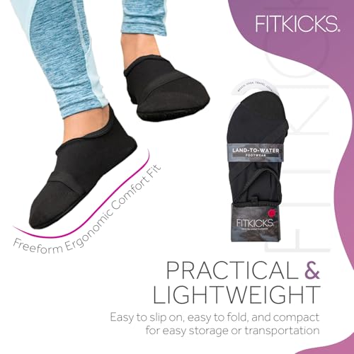 Image of FITKICKS Original Women's Foldable Active Lifestyle Minimalist Footwear Barefoot Yoga Sporty Water Shoes