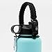 Slo Life Paracord Handle Strap Cord with Safety Ring and Carabiner for Hydro Flask and Other Wide Mouth Water Bottle for Hiking Camping Walking 12-64oz