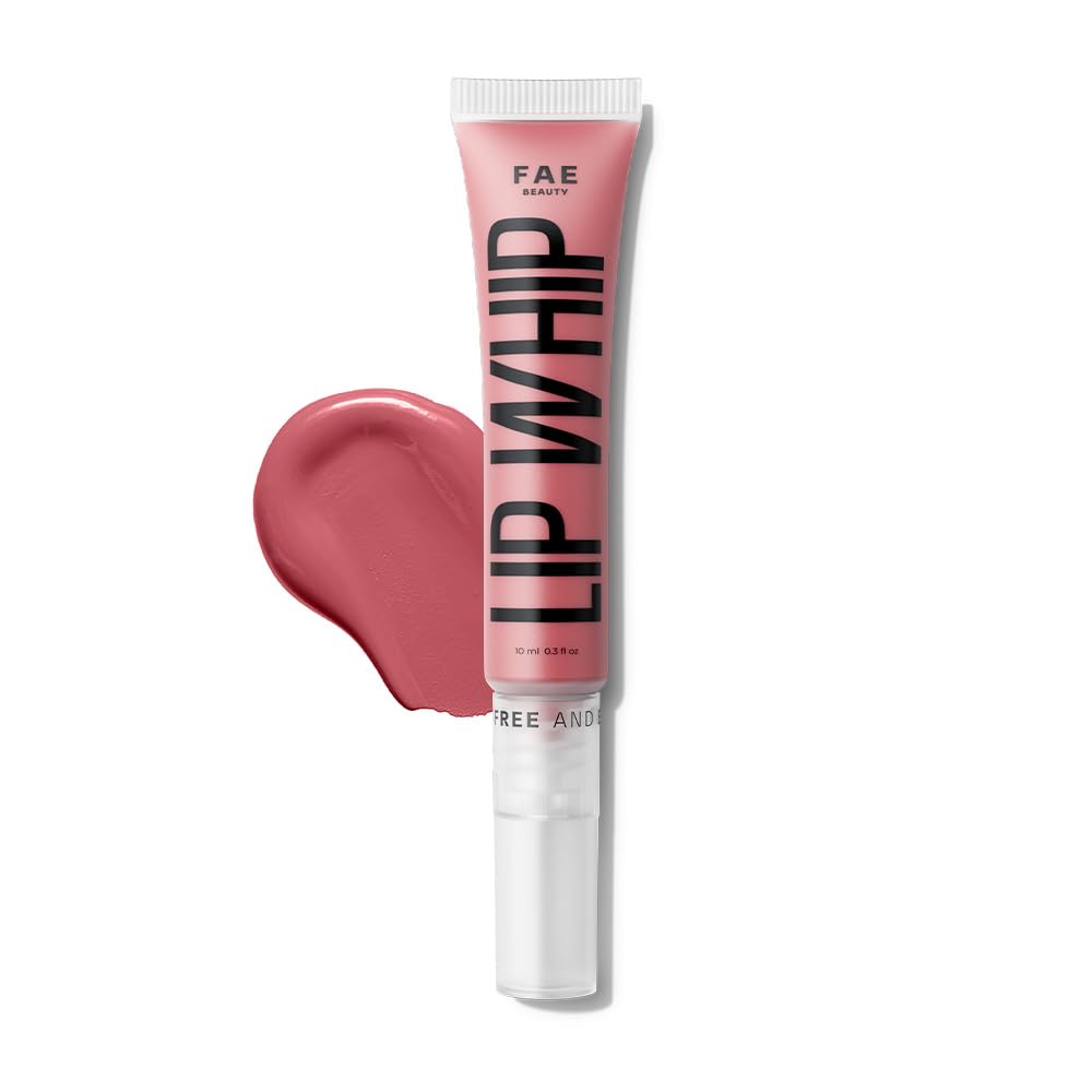 Fae Beauty Lip Whip 12Hr Comfortable Matte Liquid Lipstick (10ml) | Long Wear | Non Drying | Soft Mousse Smudgeproof Formula | Vegan | With Moisture Lock Technology | Enriched with Vitamin E and Cherry Coffee - Wet