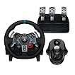 Logitech G G29 SE Driving Force - volante e pedali da corsa, ritorno di forza dinamico, vera pelle Driving Force Shifter - Per PS5, PS4 and PC, Mac - Nero