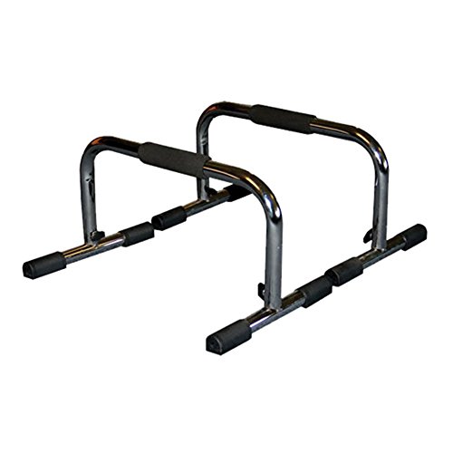 JFIT Pro Push Up Bar Stand, Set of 2 Bars – Made in Taiwan – UPDATED STYLE – 9″ or 11″ Options – NEW Thicker Grips and Non-Skid Feet for Enhanced Push Ups