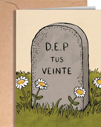 Cartão de 30 anos - cartão de felicitação gracioso para alguém que faz 30 anos - presente original para 30 anos para ele, ela, homem, mulher, melhor amigo, amiga - EU 255
