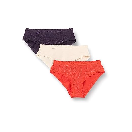Sloggi 24/7 Weekend Holiday Hipster C3P Braguita para Mujer, Multicolor (Multi-Colour), 42
