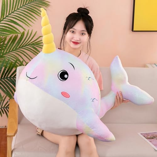 ぬいぐるみ 抱き枕 鯨 海洋動物 大きい 腰枕 寝かしつけ 可愛い クッション 低反発 子供の日 クジラ アニマル 子供向け 癒し系 もちもち 可愛い お祝い 人形 ふわふわ ?祭り 装飾 ブルー もこもこ 柔らか 50cm 添い寝 昼寝枕 気持ちい グッ