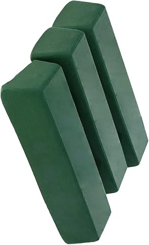 Auniwaig Kit de compuesto de pulido de cuero, compuesto de pulido verde para afilar y cortar madera, tallado de raíces, metal, 49.77 onzas