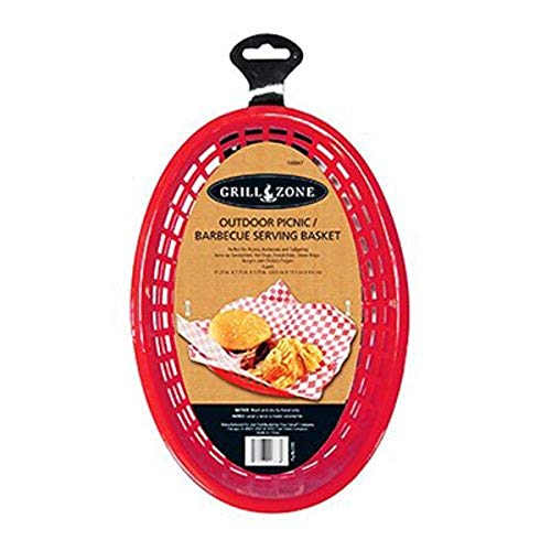 BLUE RHINO GLOBAL SOURCING 00378TV GZ BBQ Serv-Basket, 4-Pack