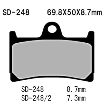 Amazon | ベスラ(Vesrah) ブレーキパッド オーガニック SD-248