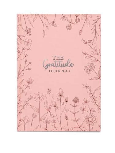 Image of DOODLE My Gratitude Journal Kit | A5 Hardcover Gratitude Journal | 132 Guided Pages for Daily Gratitude, Mindfulness & Self-Care | Wellness Journal with Premium Gift Box, Photo Frame, Magnetic Bookmarks & Inspirational Stickers (Blooming Grace)