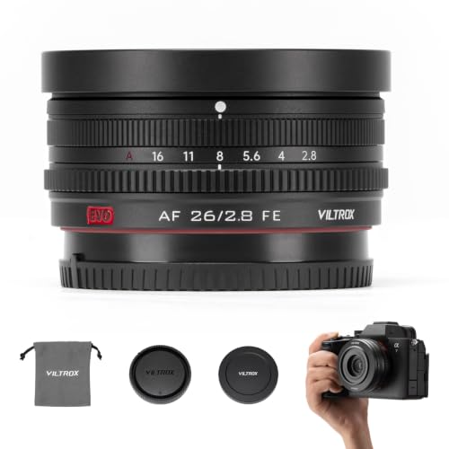 Viltrox AF 26mm F2.8 EVO �t���t���[�� �����Y Sony E �}�E���g�p