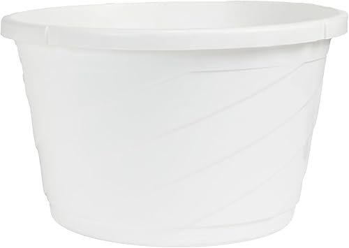 Miniatura 9 de The HC Companies Maceta colgante europea de 12 pulgadas, cestas colgantes de jardín de plástico para plantas al aire libre, arcilla