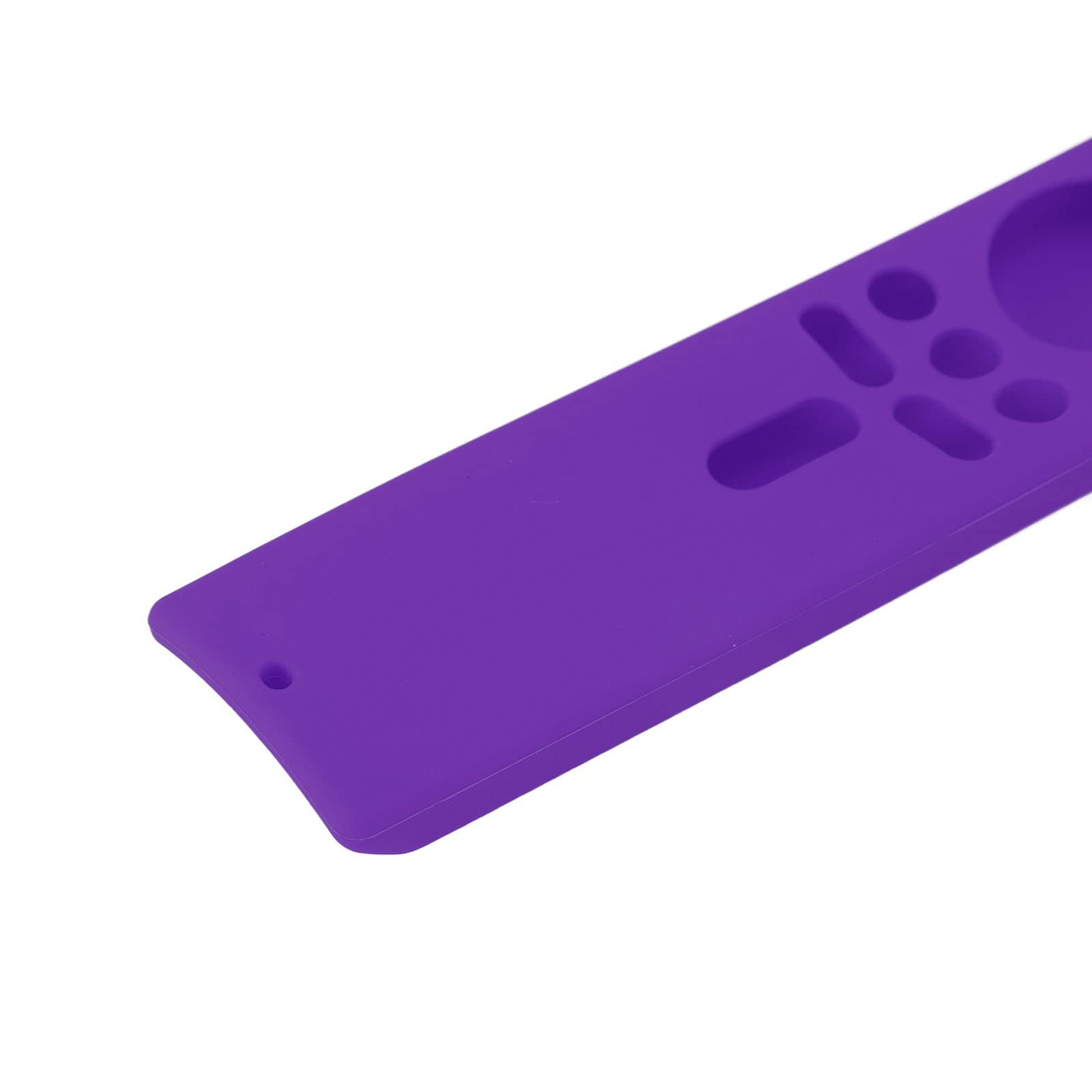Custodia Protettiva per Telecomando Antiscivolo Custodia in Silicone Mi Box S 4K Mi TV Stick Resistente Antiurto Facile da Installare per la Famiglia (Set viola)