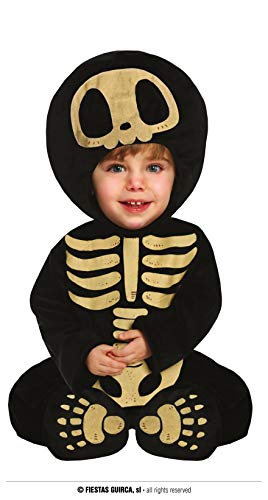 FIESTAS GUIRCA Baby ESQUELETO BEBÉ disfraz de halloween edad 12-24 meses