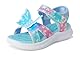 Skechers Mädchen Jumpsters Butterfly Brites Flache Sandale, Blau, 28 EU