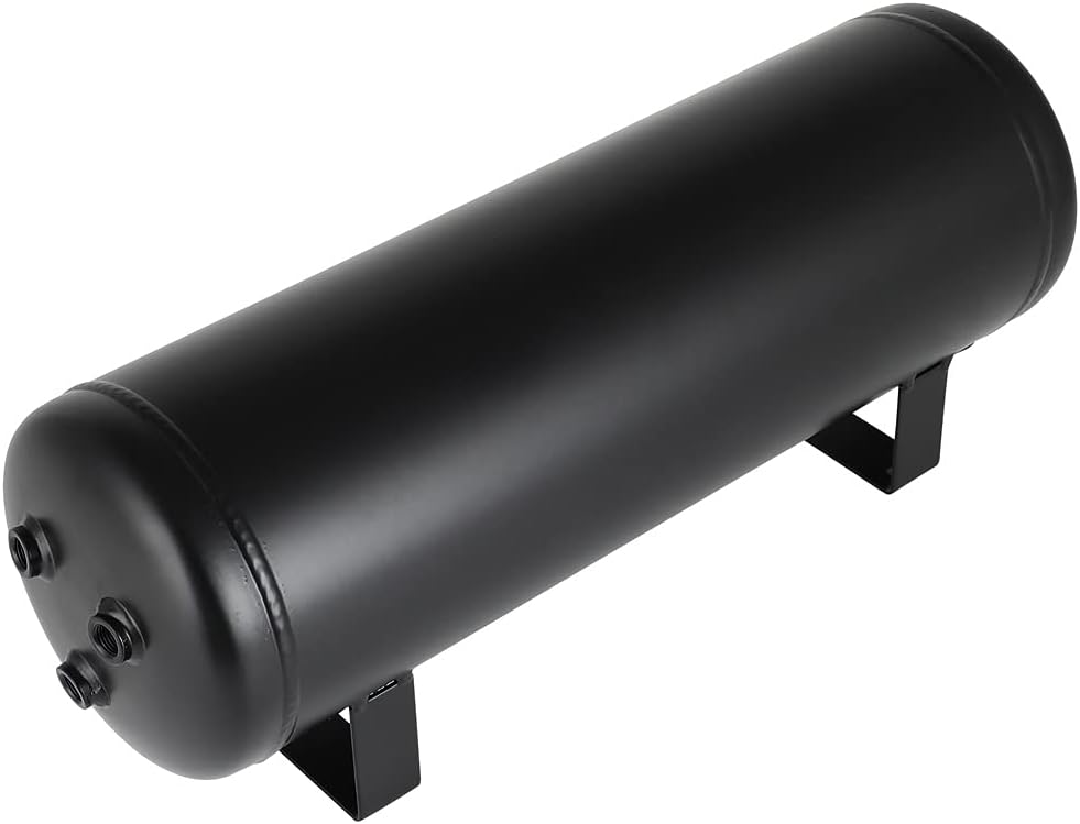 Ineedup 2.5 Gallon (9 Liter) 5 Ports Suspension Air Ride