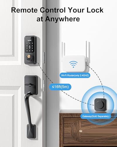 Keypad Deadbolt with Remote Access