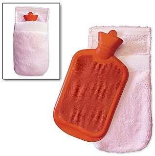 Sherpa Hot Water Bottle Cover - Pink