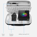 Geekria twarda walizka podróżna do mini PC, kompatybilna z GMKtec K11/K8 Plus/M7/M6 Ultra/K6/M5 Plus/M5 Ultra/M3 Ultra/M3, Beelink Ser5 MAX/SER5 PRO/SER3/EQR6/S13 Pro/S12 (ciemnoszary)