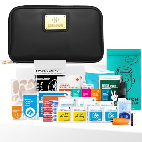 EVERLIT CARE Car First Aid Kit with Emergency Supplies Survival