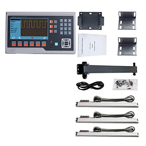 Set Digital LCD Metal con 3 Escalas Lineales 50-1000mm miniatura 1