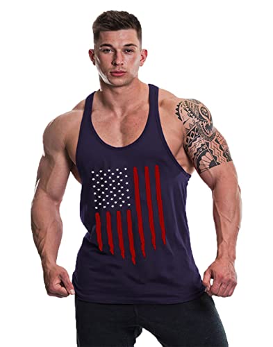 Image of THE BLAZZE 0057 Men's Tank Tops Muscle Gym Bodybuilding Vest Fitness Workout Train Stringers