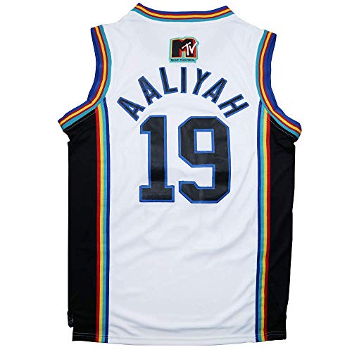 Camiseta masculina de basquete nº 19 Brick Layers 1996 MTV Rock N Jock Jersey