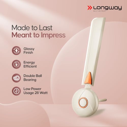 LONGWAY Aero 1200 mm BLDC Ceiling Fan White Ivory - Image 5