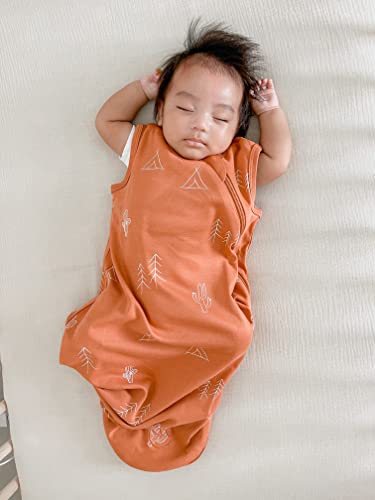 Image of Ecolino Organic Cotton Baby Sleep Sack - 2-Way Zipper Baby Wearable Blanket - Toddler Sleeping Bag Sack - 18-36 Months - Desert