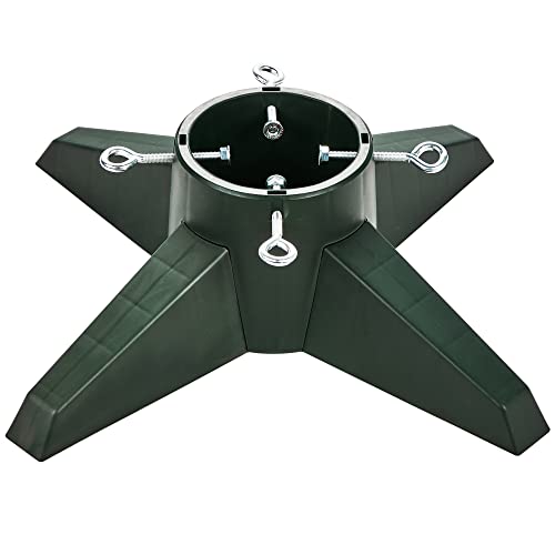 FORUP Weihnachtsbaumständer, Weihnachtsbaumständer Weihnachtsbaumhalter für echte Bäume, Grün Cover