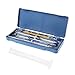 WANMEI hydromètre testeur Vintage 250m l bouteille de mesure boîte en plastique ensemble outils alcoomètre compteur d'alcool concentration de vin M