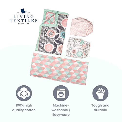 image for Lolli Living 4-Piece Baby Bedding Crib Set with Sparrow Pattern. Compl