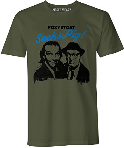 More T Vicar - Camiseta - Manga corta - para hombre verde verde (Military Green) Medium