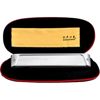 Harmonica Clé harmonica vibrato C24 trou harpe phosphore bronze anches ABS Comb instrument série professionnelle - Les Beatles, Paul McCartney, John Lennon, RIngo Starr, George Harrison Harmonica Clé harmonica vibrato C24 trou harpe phosphore bronze anches ABS Comb instrument série professionnelle – Image 5