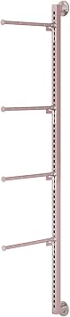 Clothes Retail Shelves Garment Rack Commercial Socks Holder, Adjustable Underwear Rack Bra Display Fixture Handbag Hanging Rods, Boutique Store Hanger Hat OrganSilvery Style 3