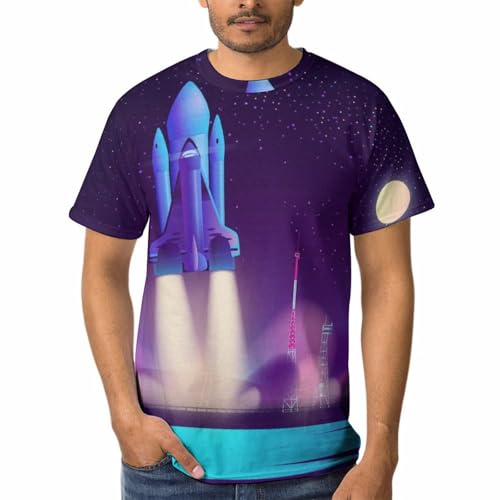 Fusée Homme T-Shirts à col rond : la chemise tshirt aux finitions soignées