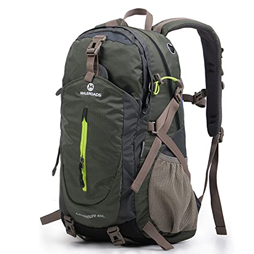 Cocoarm 40L Outdoor-Rucksack – Wasserdichtes Nylon, Verstellbare Schultergurte, Mit Netztaschen – Für Wandern, Klettern, Camping & Reisen