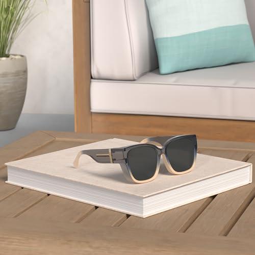 Myiaur Fit Over Sunglasses for Women, Trendy Designer Style Oversized Polarized Sunglasses for Driving with UV400 Protection2