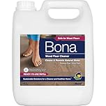Bona Wood Floor Cleaner Liquid - 4L Refill - Compatible with All Spray Mops & Robot Cleaners - Timber Floor Cleaning - Streak Free - Ready to Use