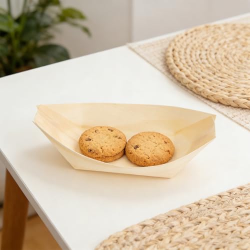Platos desechables decorativos para sushi 6 pulg x100 miniatura 6