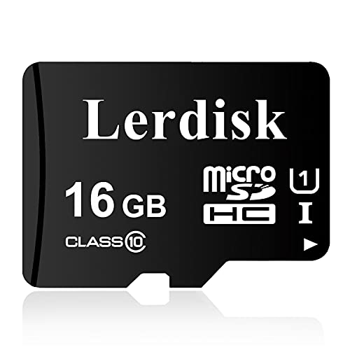 Lerdisk Factory Wholesale Tarjeta micro SD de 16 GB U1 a granel Micro SDHC UHS I producida por Licenciado autorizado (16 GB U1)