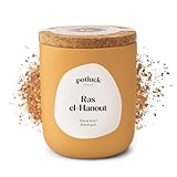 Potluck I Ras-el-Hanout I Gewürzzubereitung im Keramiktopf I 70g I Vegan, glutenfrei und mit natürlichen Inhaltsstoffen