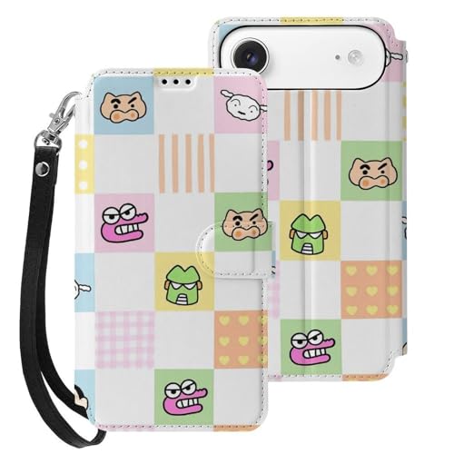 N񂿂 iPhone 17 p P[X 蒠^ ACtH17p 蒠^P[X iPhone 17̑S4f[X J[h[ X^h@\