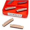 10 Pcs Carbide Turning Inserts Grooving Tool, N123G2 0200 0300 0400 2mm 3mm 4mm CR1125 TF4225 Grooving Carbide Inserts Lathe Cutter (Angle : N123G2 0200 TF4225)