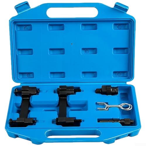 Image of TDCuizent 6 Piece Engine Timing Tool Kit for 2.4L 3.2L V6 V8 V10 Motors Alloy Auto Camshaft Locking Set for Car Repair Valve Adjustment Tools with Storage Case(Blue Box)