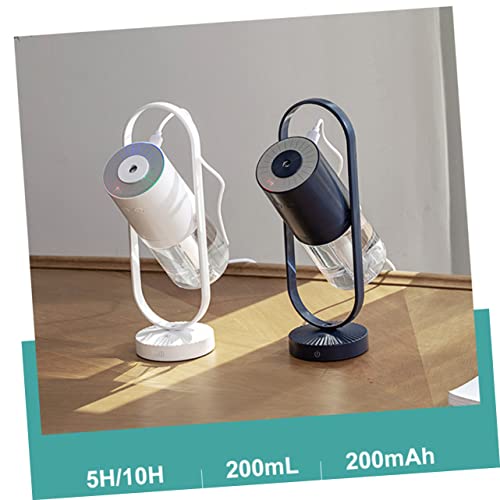 LIFKOME Umidificadores Decorativos Umidificadores De Mesa Lâmpada De Projeção Branca Enfeite De Mesa