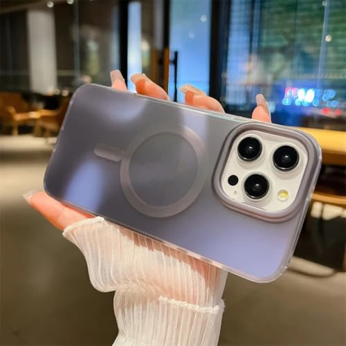 RNOZX For iPhone16 Pro�p �I�[�����O���f�[�V�����}�b�g�}�O�l�b�g�P�[�X ���[�U�[�J���t�����C���{�[�ϏՌ��J�o�[�iFor iPhone16 Pro/�u���b�NDK�j