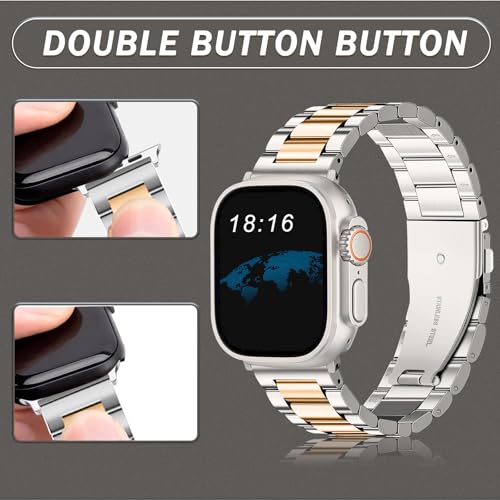SeNool Strap for Apple Watch 49mm 46mm 45mm 44mm 42mm Series 11/10/9/8/7/6/5/4/3/Ultra 3/Ultra 2 - Image 3