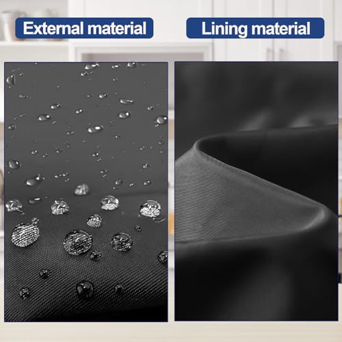 Image of Dust cover for Keurig Single Serve K-Cup Pod Coffee Maker, Heavy Duty Waterproof Coffee Machine Cover for Keurig K-Express, K-Mini and K-Iced Single Serve K-Cup Pod Coffee Maker (Black)