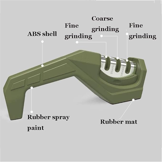 Professional Kitchen Knife Sharpener Quality Kitchen Knife Accessories to Repair, Grind, Polish Blade,Professional Knife Sharpening Tool for Kitchen Knives