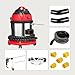 Walnut Blaster,Automotive Engine Intake Pipe Valve Cleaning Machine,Engine Carbon Remover,HTS558 Walnut Sand De-Carbon Cleaner With 5 Adapters,Screen To Separate Carbon,2KG Walnut Sand,110V/220V